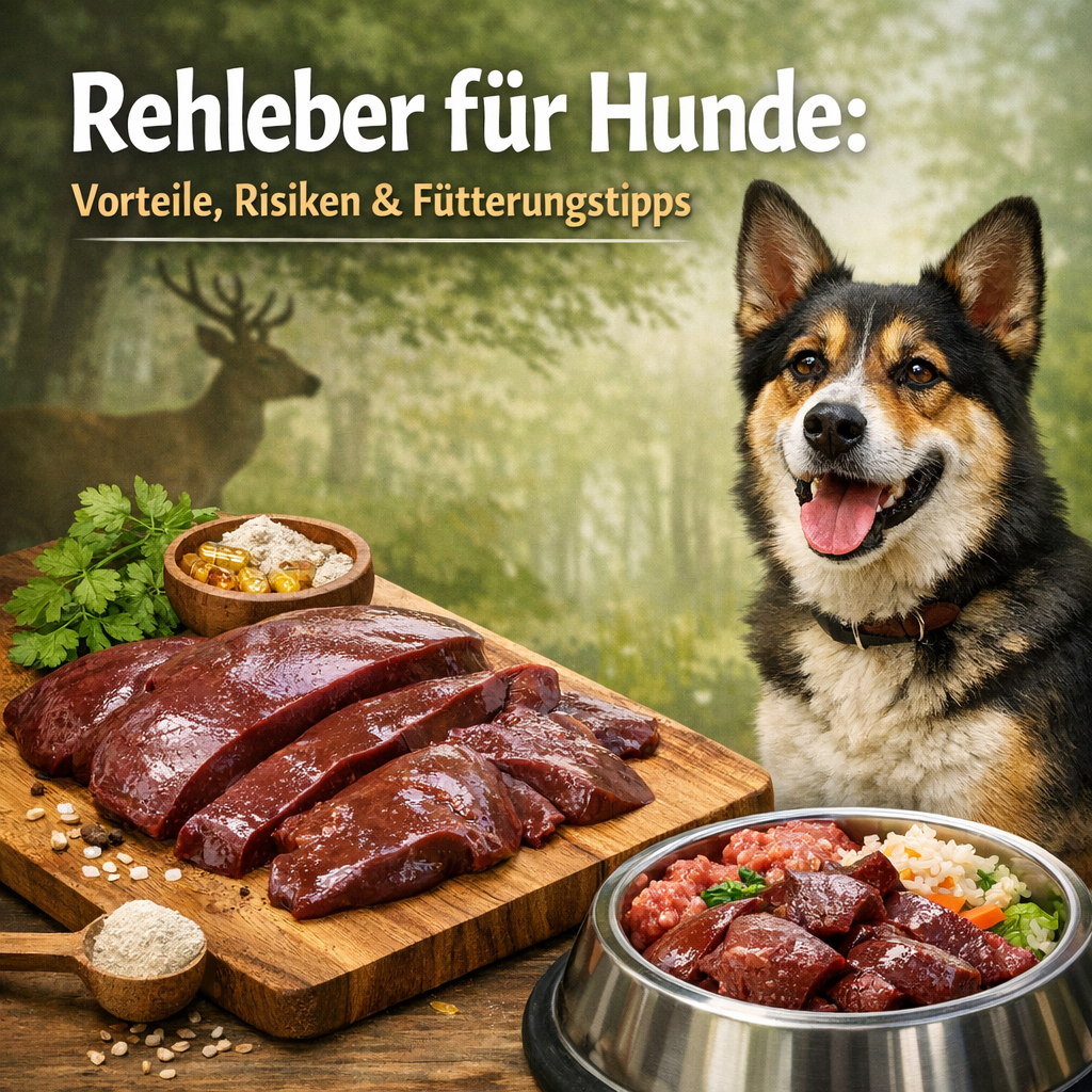 Rehleber für Hunde: Vorteile, Risiken & Fütterungstipps