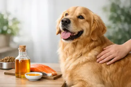 Lachsöl beim Hund - Fell verbessern leicht gemacht