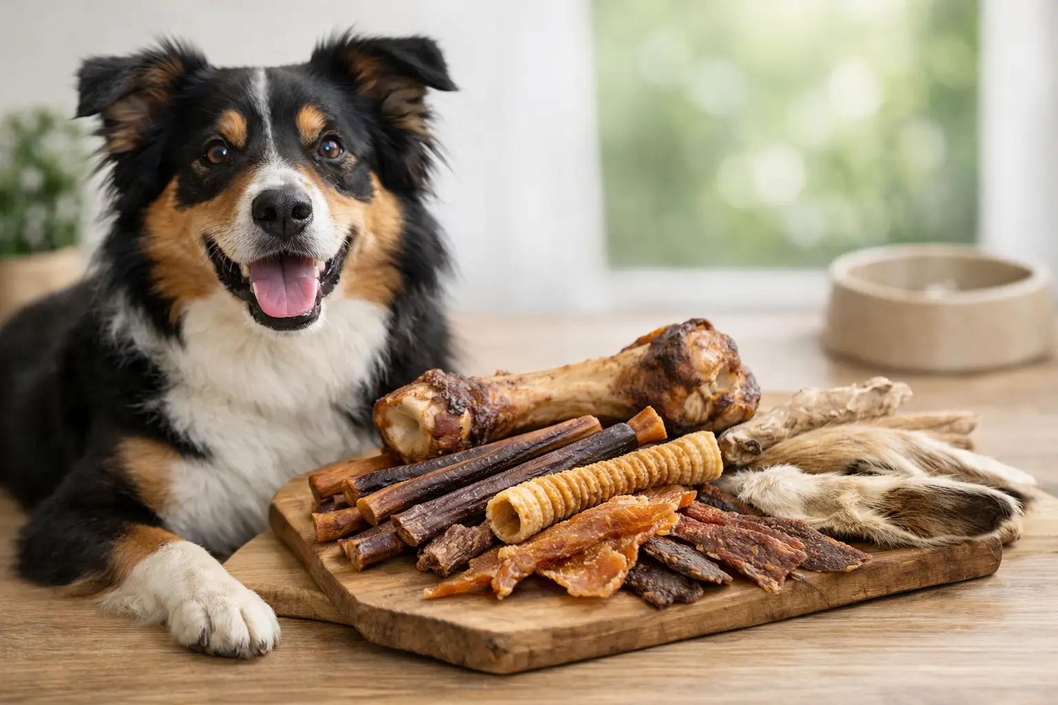 Natürliche Kausnacks für Hunde richtig wählen