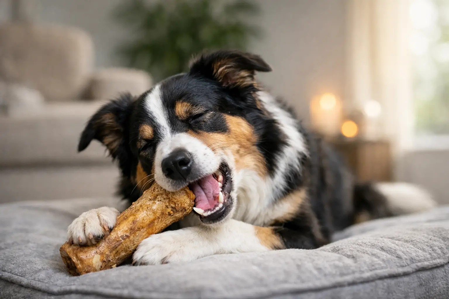 Kauen zur Stressreduktion beim Hund