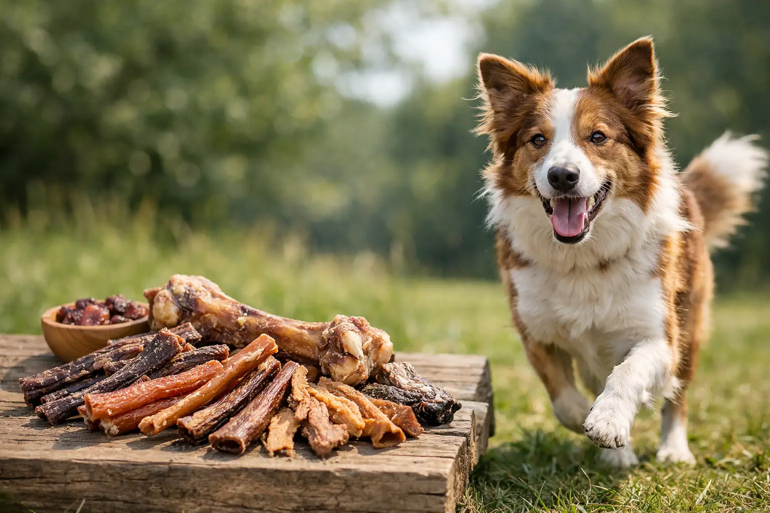 Proteinreiche Kauartikel für aktive Hunde