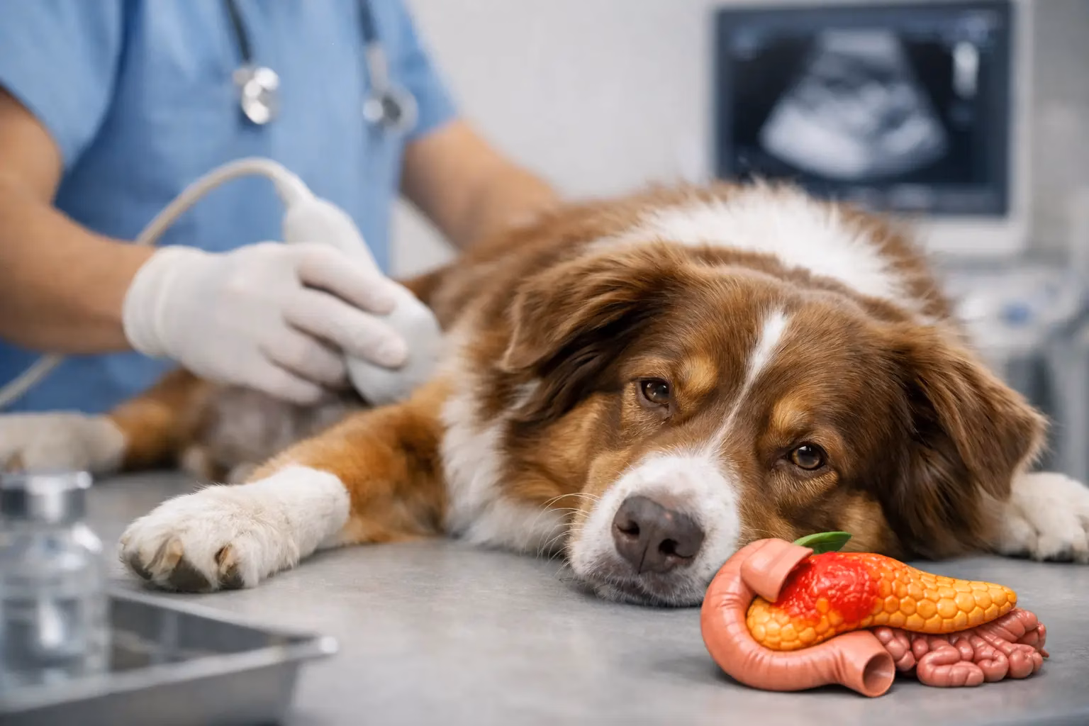 Bauchspeicheldrüsenentzündung (Pankreatitis) beim Hund