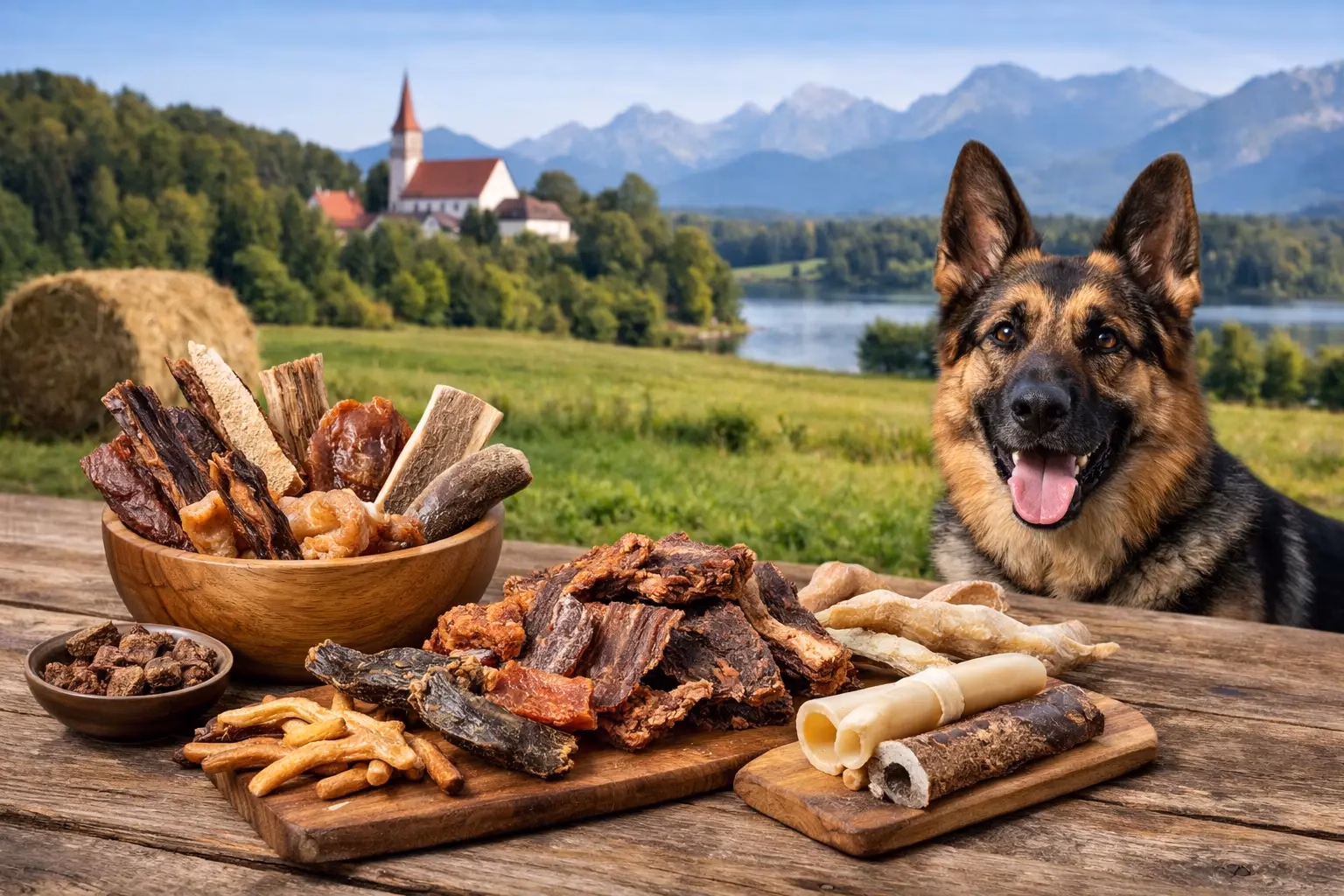 Naturbelassene Hundesnacks in Deutschland