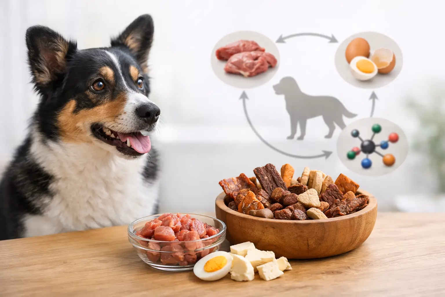 Proteinwechsel bei Hundesnacks - Beispiel erklärt
