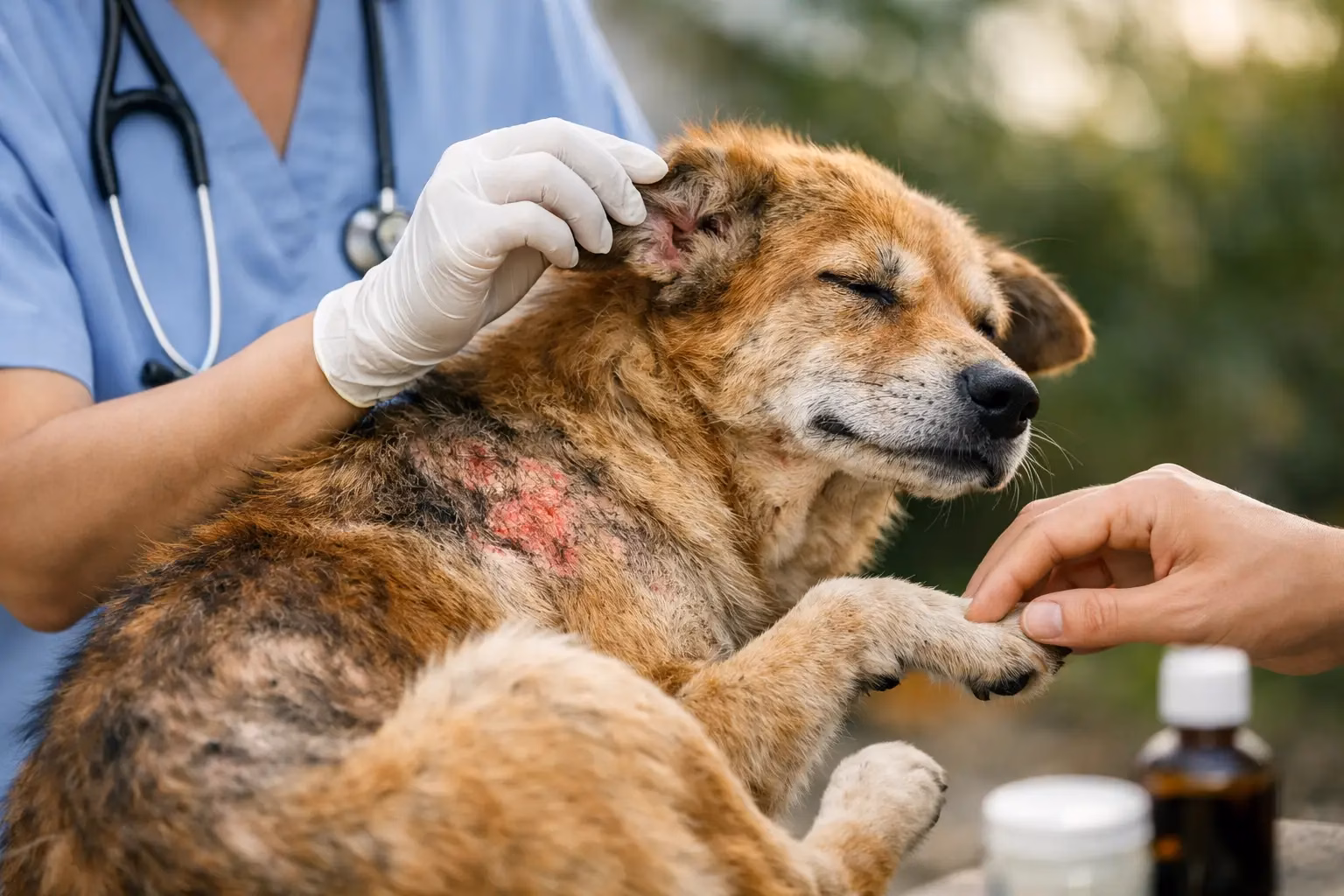 Räude beim Hund erkennen und richtig handeln