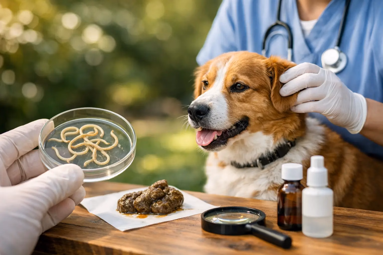 Wurmbefall beim Hund erkennen und richtig handeln