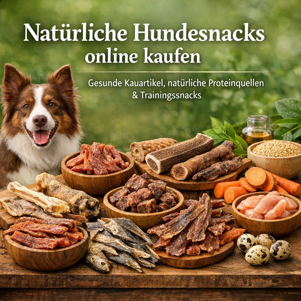 Natürliche Hundesnacks online kaufen