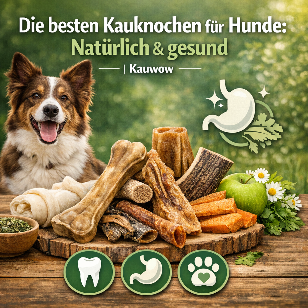 Die besten Kauknochen für Hunde: Natürlich & gesund | Kauwow