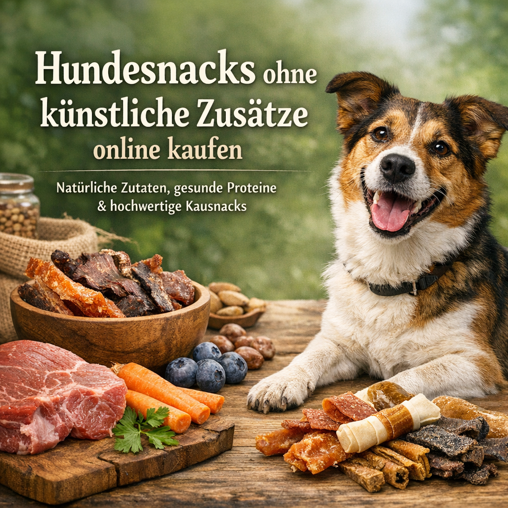 Hundesnacks ohne künstliche Zusätze online kaufen