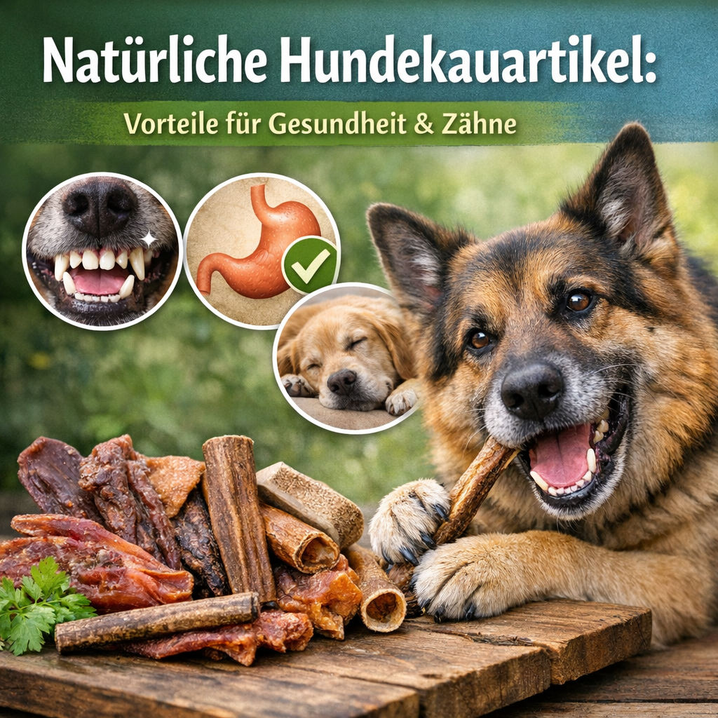 Natürliche Hundekauartikel: Vorteile für Gesundheit & Zähne