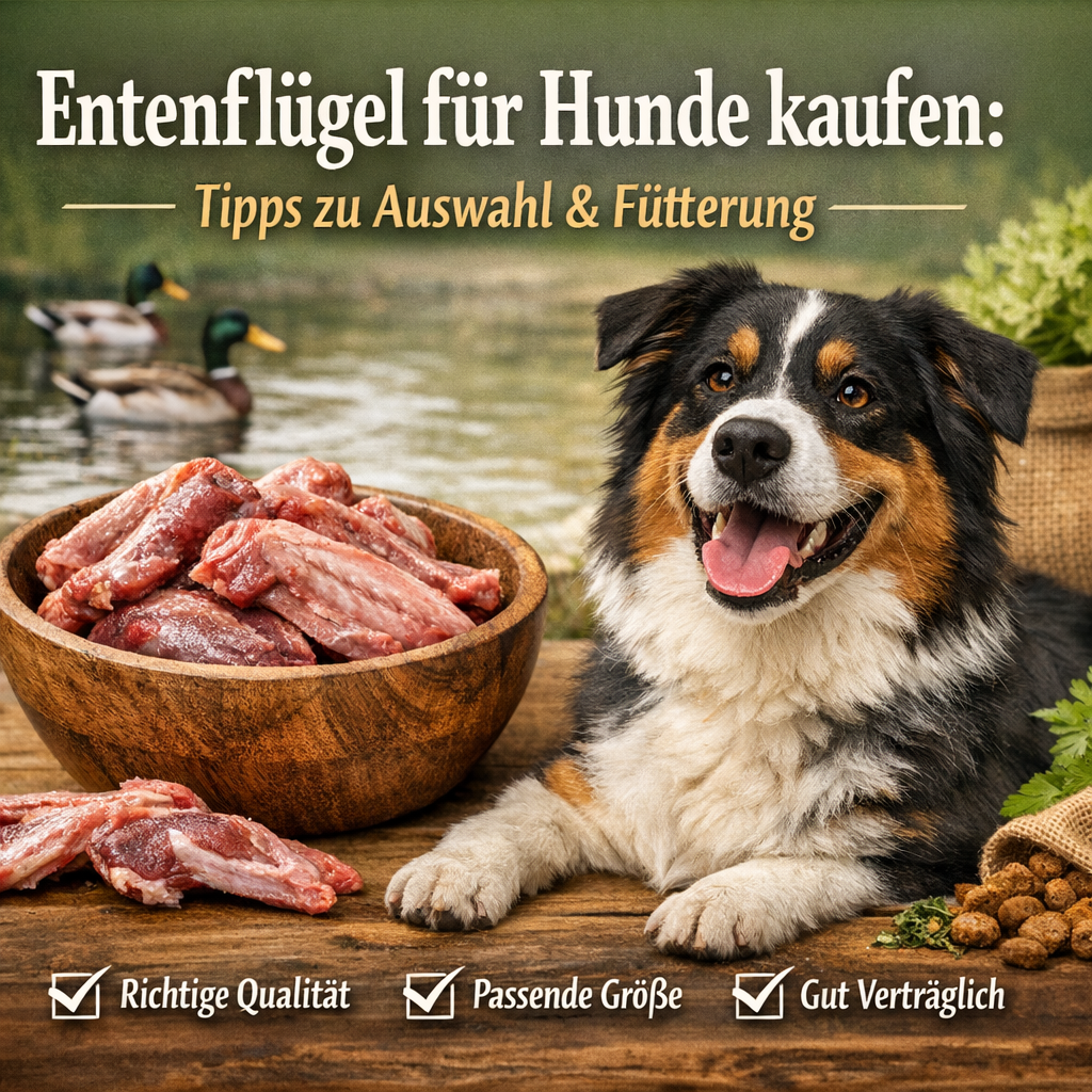 Entenflügel für Hunde kaufen: Tipps zu Auswahl & Fütterung