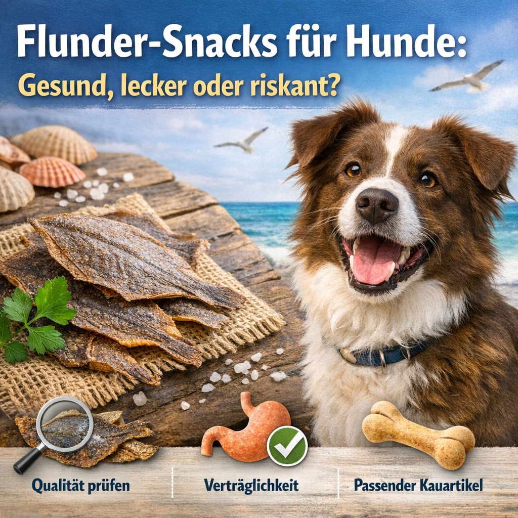 Flunder-Snacks für Hunde: Gesund, lecker oder riskant?