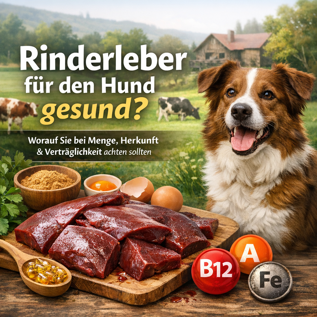 Rinderleber für den Hund gesund?