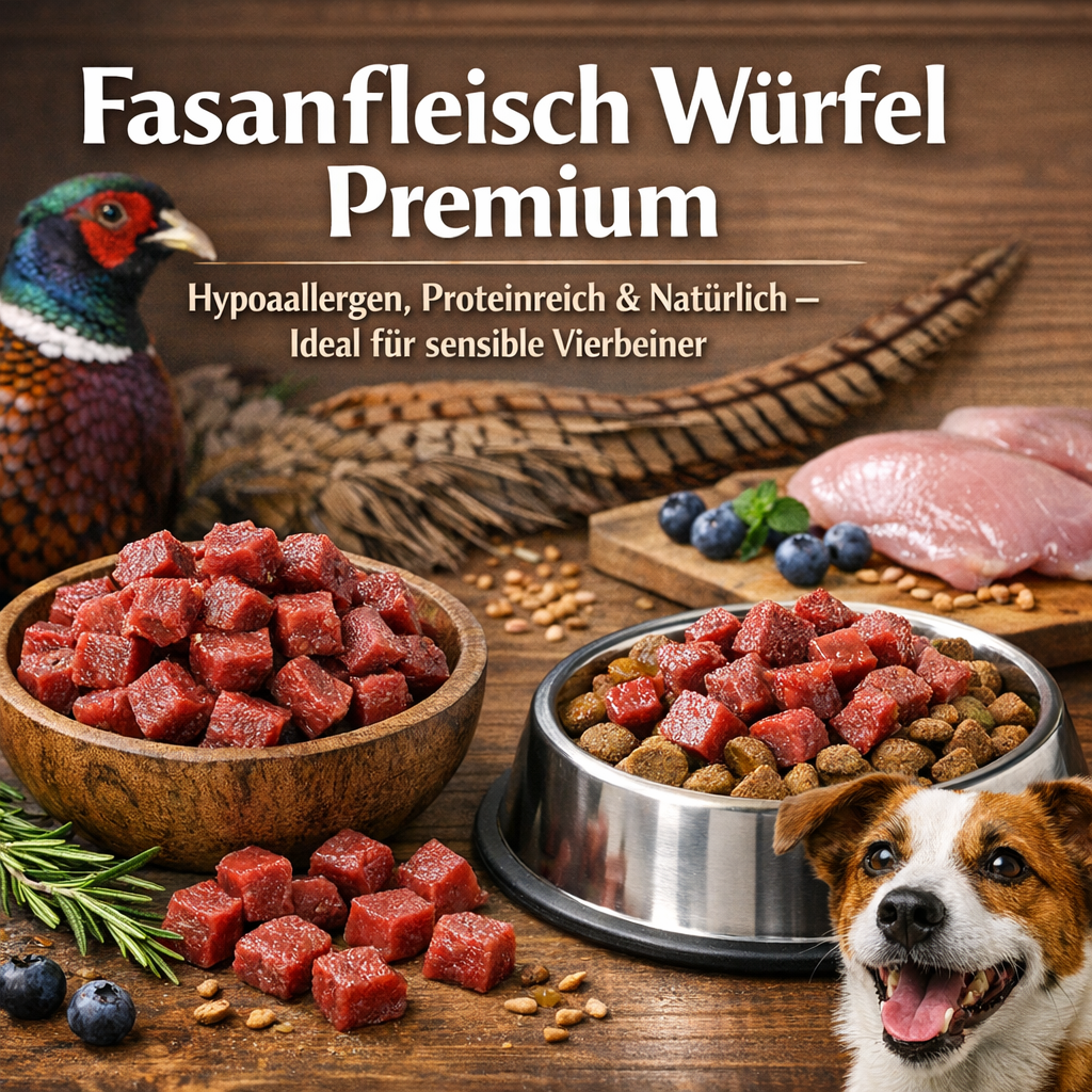 Fasanfleisch Würfel Premium