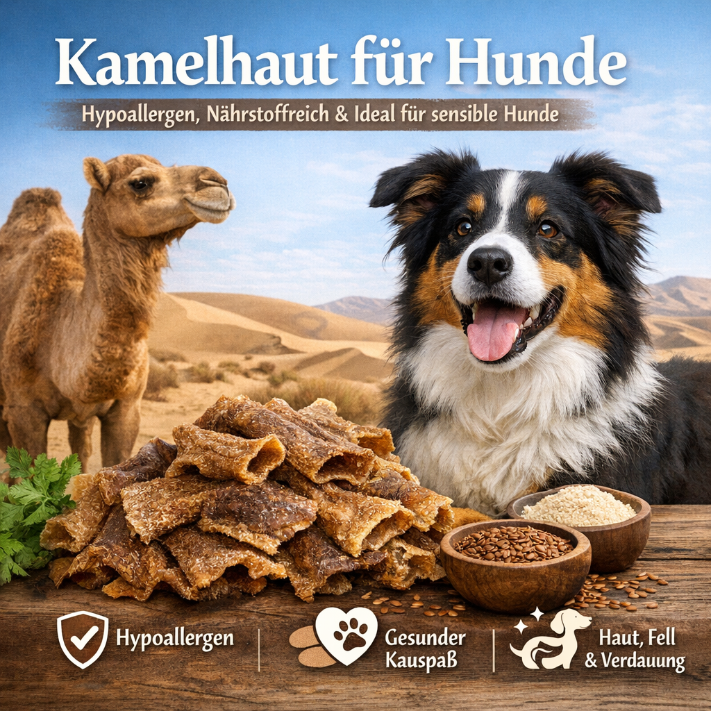 Kamelhaut für Hunde