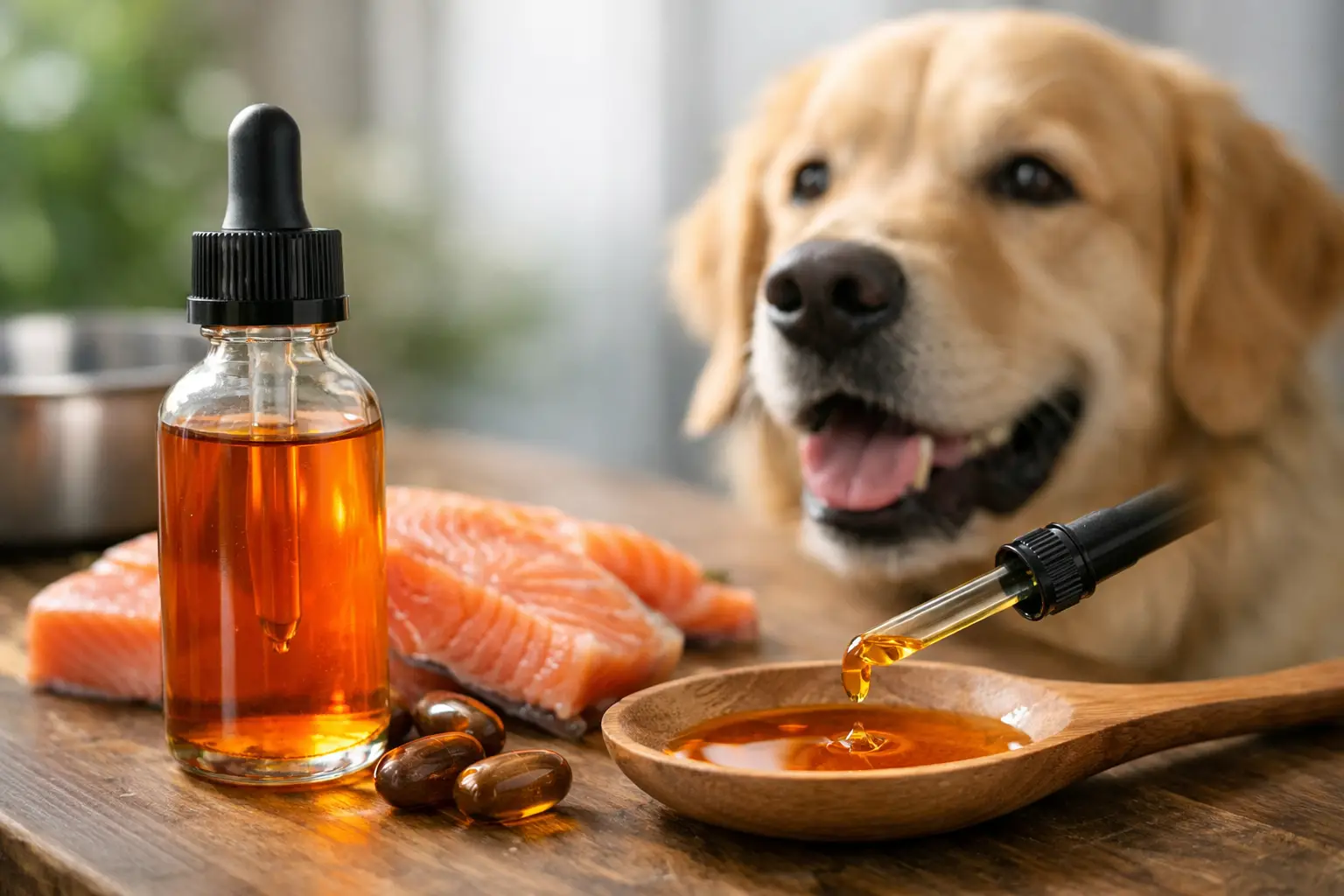 Lachsöl für Hund Dosierung richtig wählen