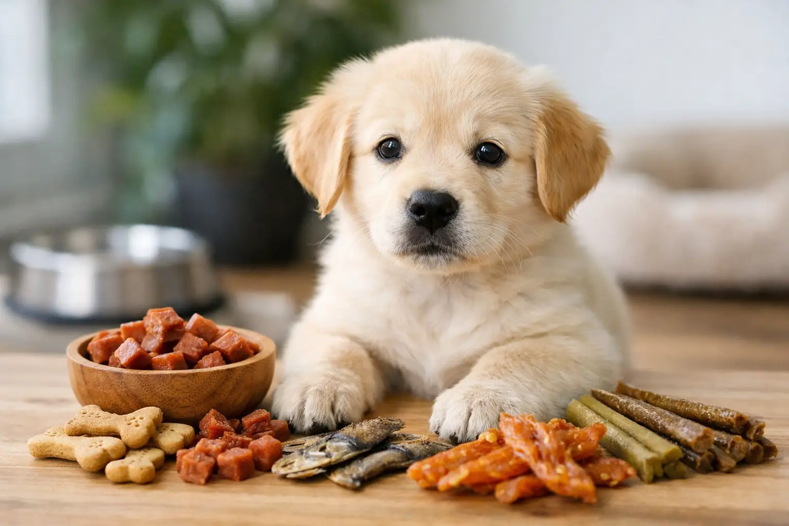 Welche Hundesnacks für Welpen geeignet sind