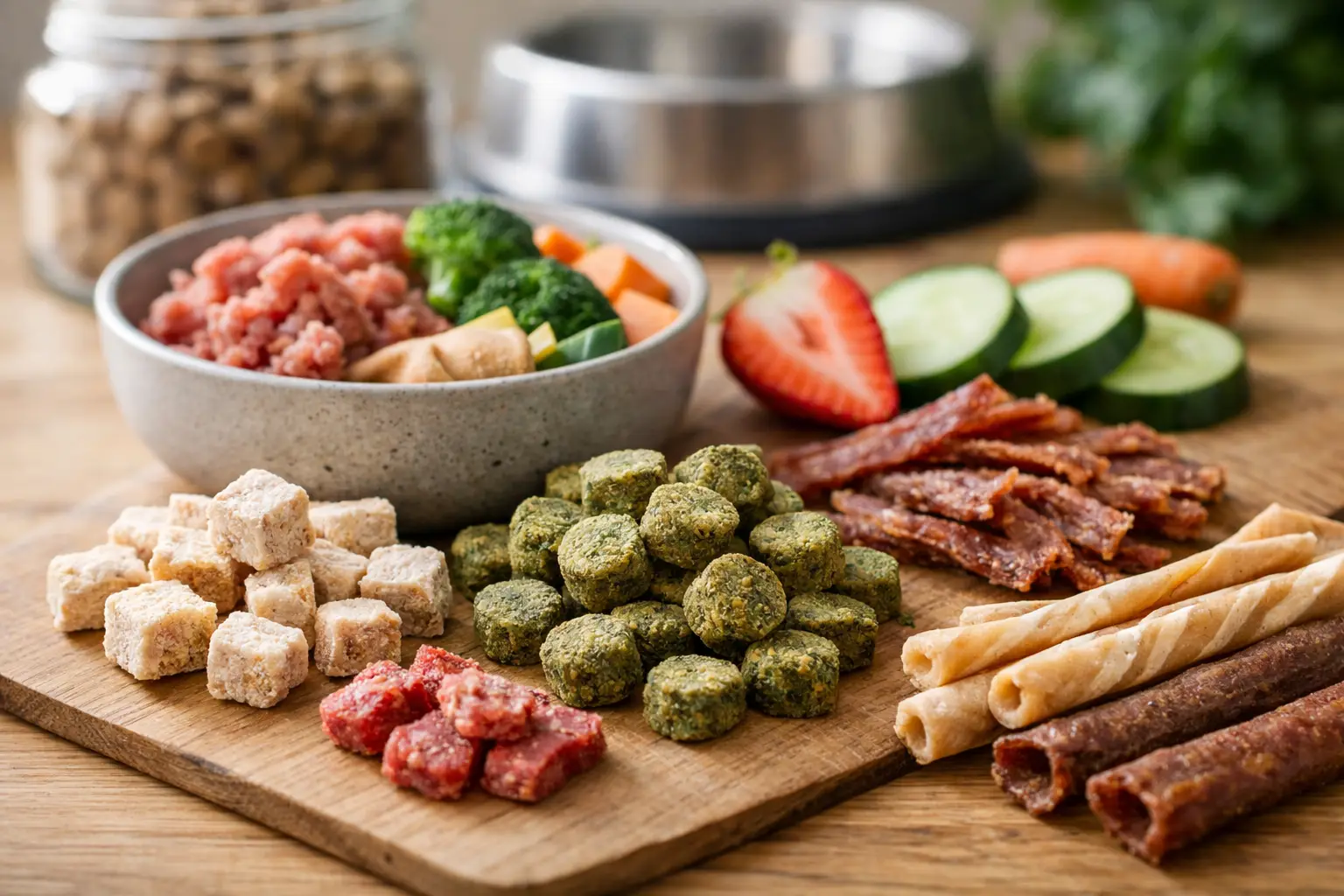 Welche Snacks bei Futterumstellung passen?